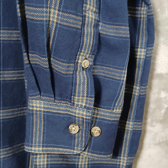 Wrangler Rugged Wear Long Sleeve Shirt Size 3XL Plaid Button Down Workwear - Picture 8 of 10